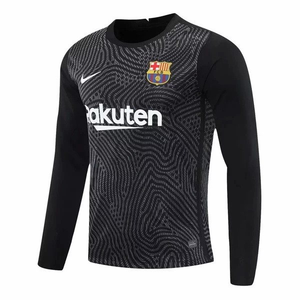 Camiseta Barcelona Portero ML 2020/21 Negro